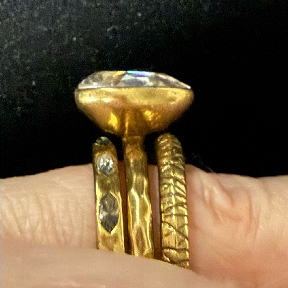 Silpada Shine Bright Stack Ring - image 4